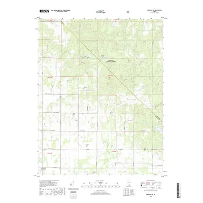 2018 Map of Paducah NE, 2018 Print