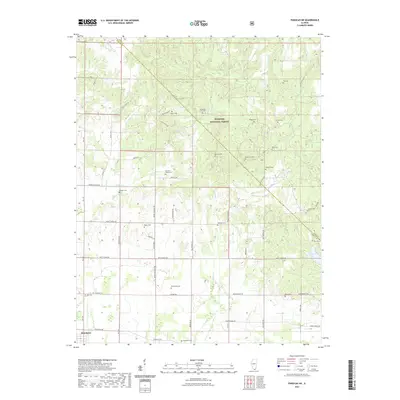 2021 Map of Paducah NE, 2021 Print