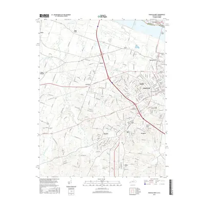 2016 Map of Paducah West, 2016 Print