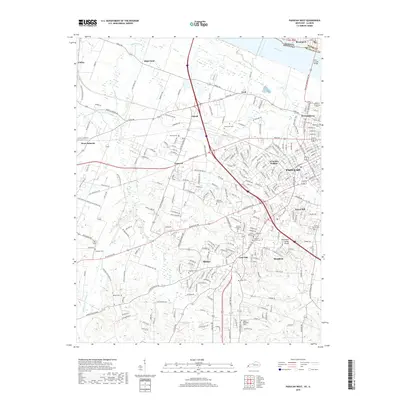 2019 Map of Paducah West, 2019 Print