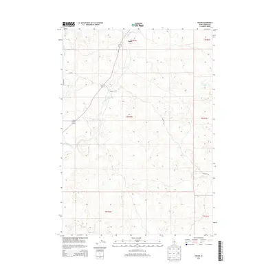 2013 Map of Pagari, 2013 Print