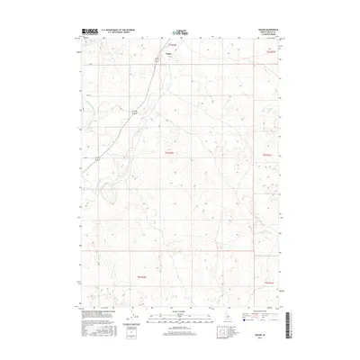 2017 Map of Pagari, 2017 Print