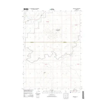 2013 Map of Pagari Well, 2013 Print