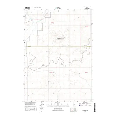 2017 Map of Pagari Well, 2017 Print