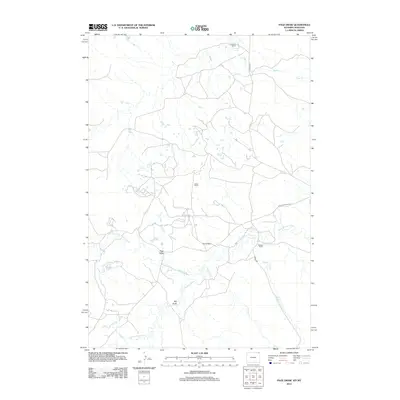 2012 Map of Page Draw, 2012 Print