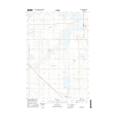 2016 Map of Page Lake, 2016 Print