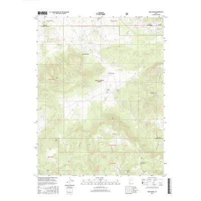 2017 Map of Page Ranch, 2017 Print