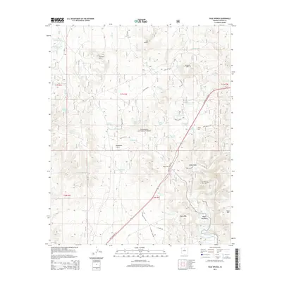 2014 Map of Page Springs, 2014 Print