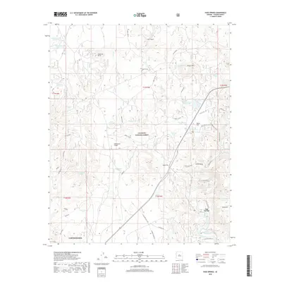 2018 Map of Page Springs, 2018 Print