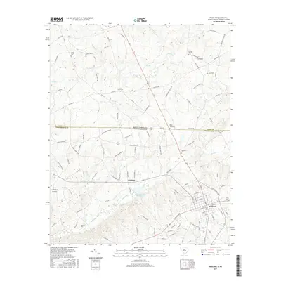 2017 Map of Pageland, 2017 Print