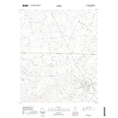 2020 Map of Pageland, 2020 Print