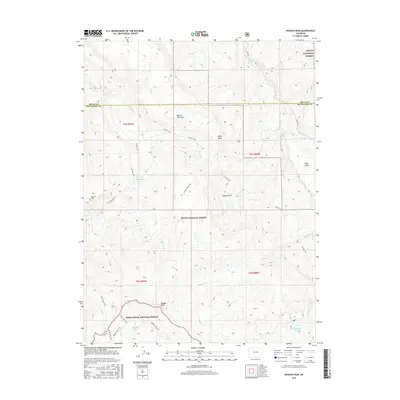 2016 Map of Pagoda Peak, 2016 Print