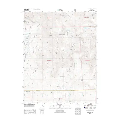 2013 Map of Pagosa Peak, 2013 Print