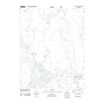 2011 Map of Pagosa Springs, 2011 Print