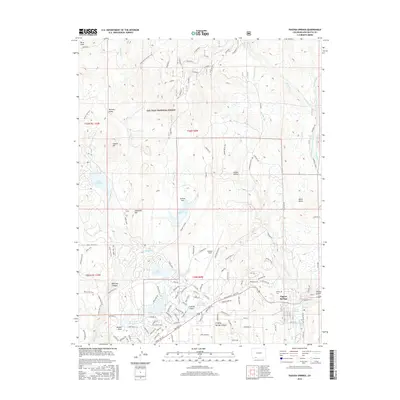 2016 Map of Pagosa Springs, 2016 Print