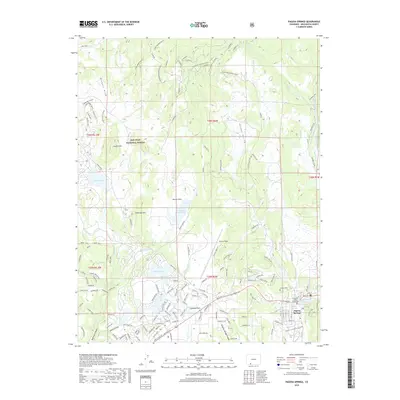 2019 Map of Pagosa Springs, 2019 Print