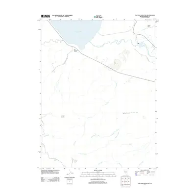 2011 Map of Pah Rah Mountain, 2011 Print