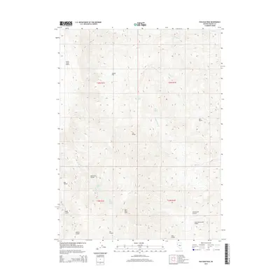 2015 Map of Pah-Rum Peak, 2015 Print