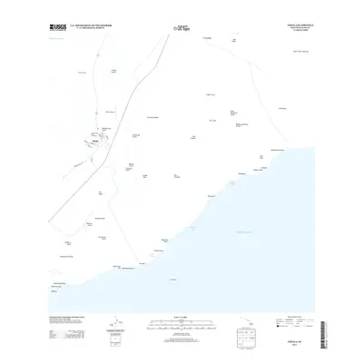 2013 Map of Pahala, 2013 Print