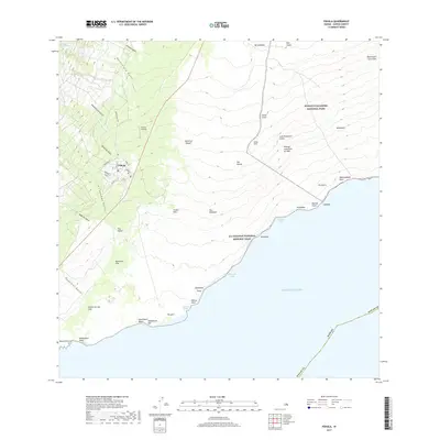 2017 Map of Pahala, 2017 Print
