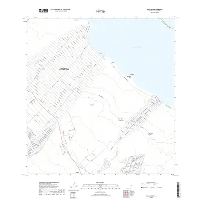 2017 Map of Pahoa North, 2017 Print