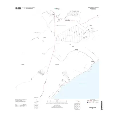 2013 Map of Pahoa South, 2013 Print
