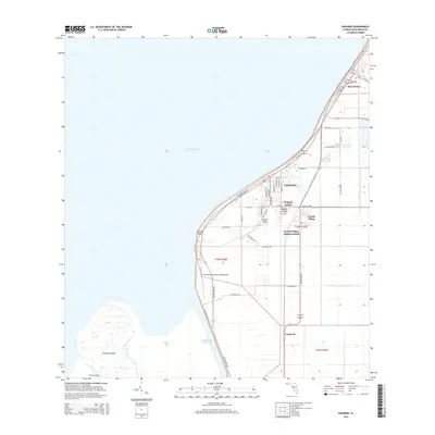 2015 Map of Pahokee, 2015 Print
