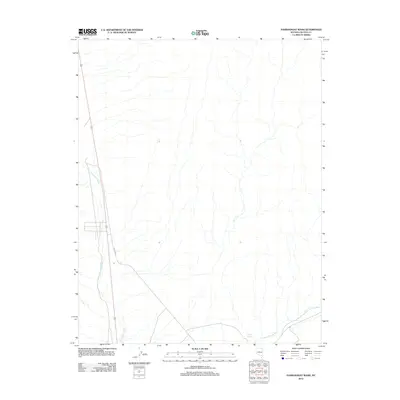 2012 Map of Pahranagat Wash, 2012 Print