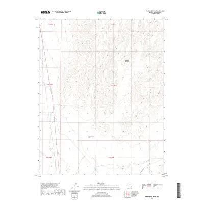 2018 Map of Pahranagat Wash, 2018 Print