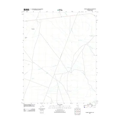 2012 Map of Pahroc Spring SE, 2012 Print