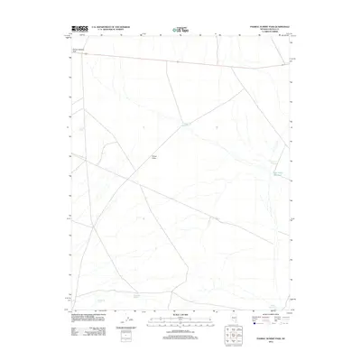 2012 Map of Pahroc Summit Pass, 2012 Print