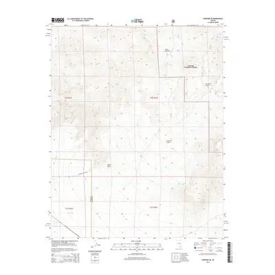 2014 Map of Pahrump NE, 2014 Print