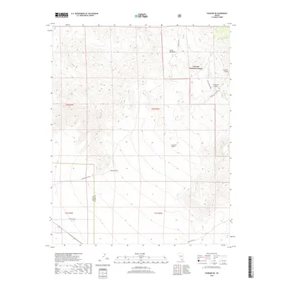 2018 Map of Pahrump NE, 2018 Print