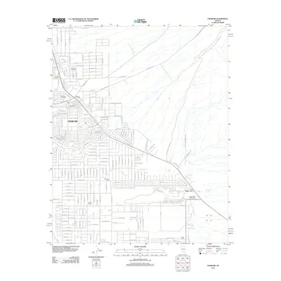2012 Map of Pahrump, 2012 Print
