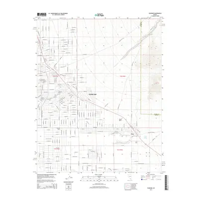 2015 Map of Pahrump, 2015 Print