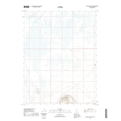 2020 Map of Pahvant Butte North, 2020 Print