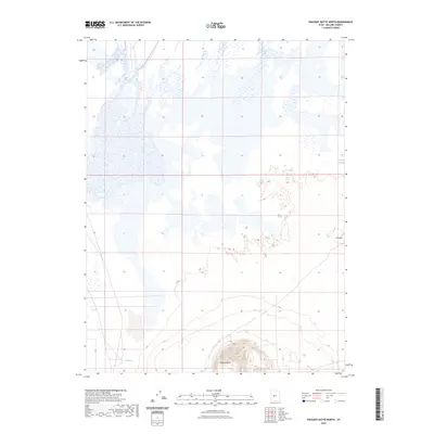 2023 Map of Pahvant Butte North, 2023 Print