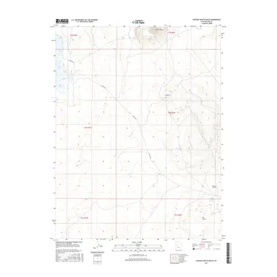 2017 Map of Pahvant Butte South, 2017 Print