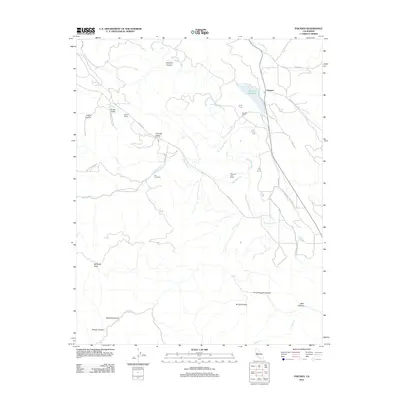 2012 Map of Paicines, 2012 Print