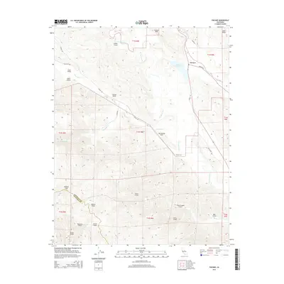 2015 Map of Paicines, 2015 Print