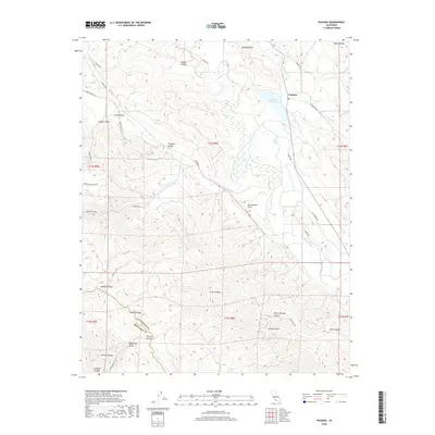 2018 Map of Paicines, 2018 Print