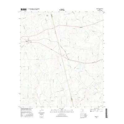 2016 Map of Paige, 2016 Print