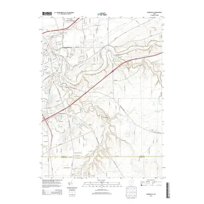 2013 Map of Painesville, 2013 Print