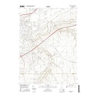 2016 Map of Painesville, 2016 Print