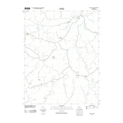 2010 Map of Paint Lick, 2010 Print
