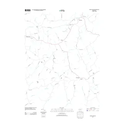 2013 Map of Paint Lick, 2013 Print