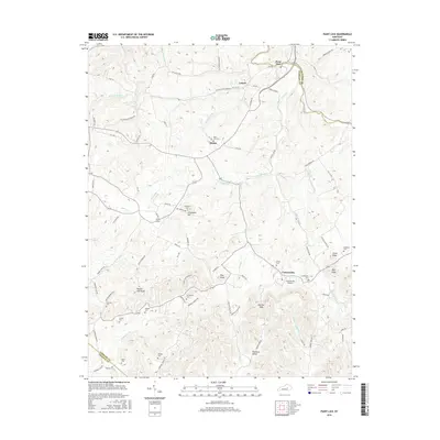 2016 Map of Paint Lick, 2016 Print