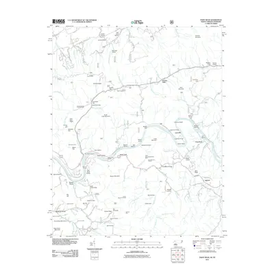 2011 Map of Paint Rock, 2011 Print