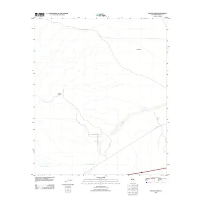 2012 Map of Painted Gorge, 2012 Print