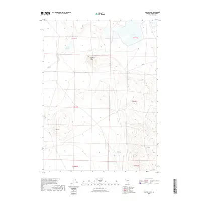 2018 Map of Painted Point, 2018 Print